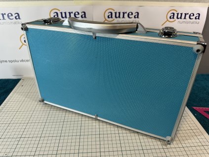 Použité - Kufřík Hliníkový Leuchtturm s platy - Rozměr foto