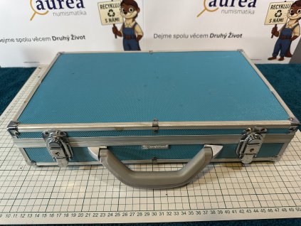 Použité - Kufřík Hliníkový Leuchtturm s platy - Rozměr foto
