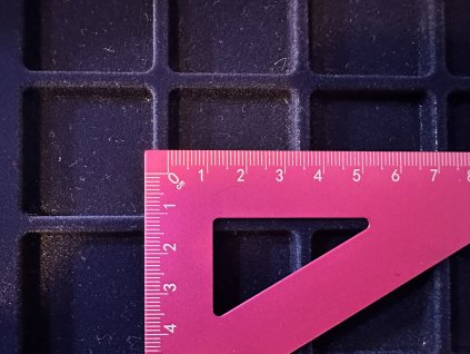 Použité - Kufřík hliníkový s platy  - Rozměr foto