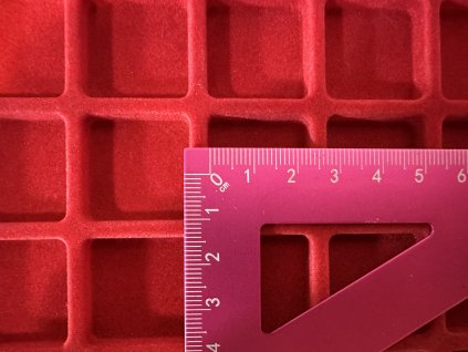 Použité - Koženkový kufřík s platy - Rozměr foto