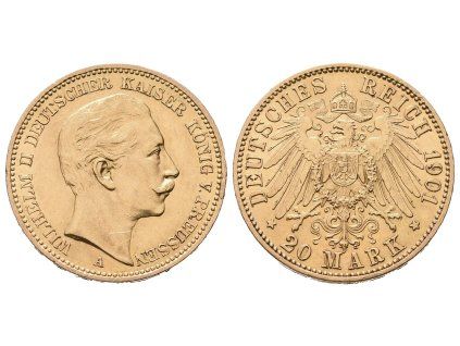 77467 77467 prusko 20 marka 1901 a