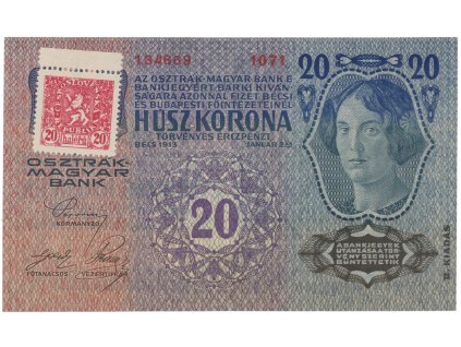 78091 20 koruna 1913 1919 ii vydani hej 3
