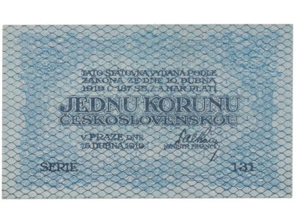 78130 1 koruna 1919 hej 7
