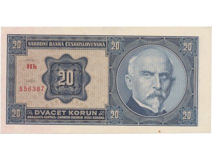 78196 20 koruna 1926 serie hh 2 cisla za sebou hej 21c2