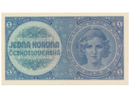 1 Koruna b.d. (1938), bez přetisku, Hej.28c