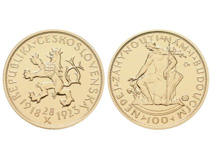 79356 dukat sv vaclava 1923 2022 zdenek dvorak josef slama