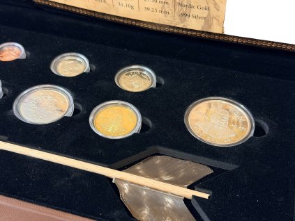 79686 6 usa ar medaile 1x 1oz ag 999 sioux prestige set