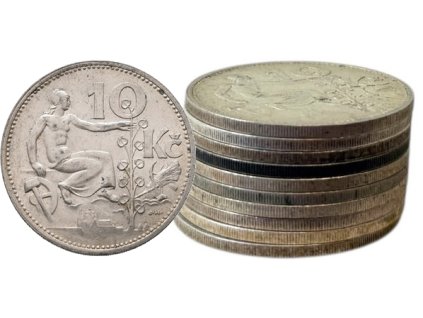 79938 soubor minci 10 koruna 1930 1932
