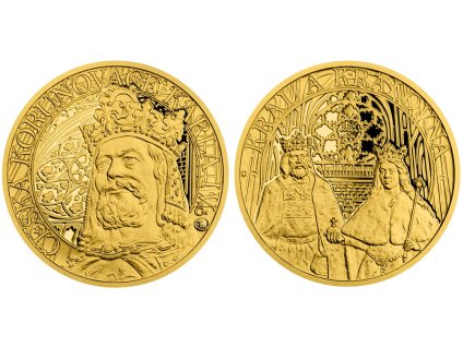 Dukátová řada 2022 - První česká korunovace českého krále