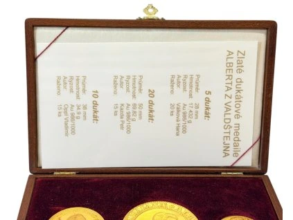 80989 1 av medaile albrechta z valdstejna