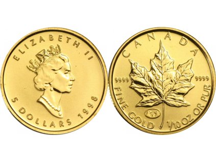 80995 canada 5 dollars 1998