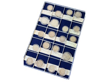 Kompletní soubor 97 ks pamětních mincí 1954 - 1993