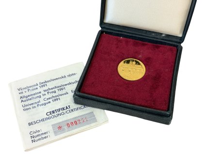 Medaile 1991 - Všeobecná čs. výstava 1991