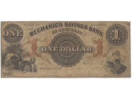 USA - Georgia, Dollar 1858