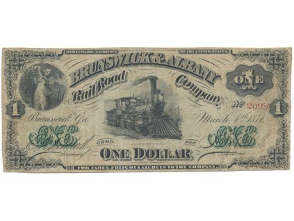 USA - Georgia, 1 Dollar 1871
