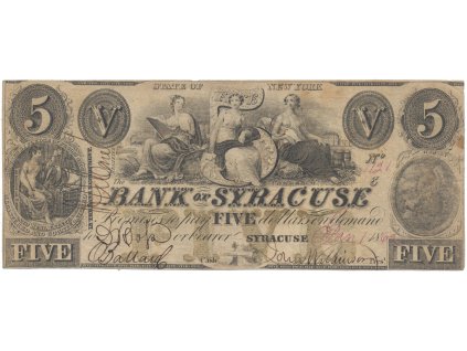 USA - NY, 5 Dollar 1862