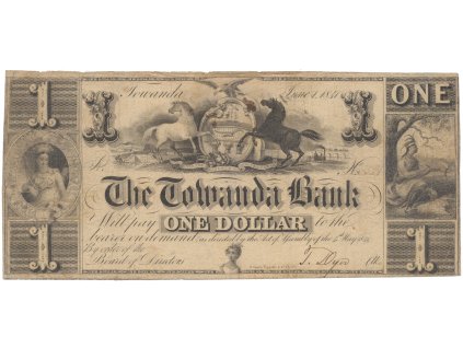 USA - Pensylvánie, 1 Dollar 1841