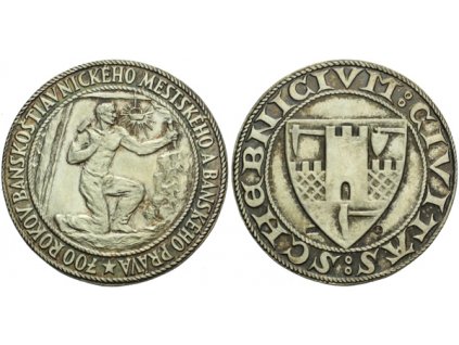 AR Medaile b.l. - 700 let Banskoštiavnického městského a báňského práva
