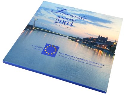 Ročníková sada mincí 2004 - SR - vstup do EU