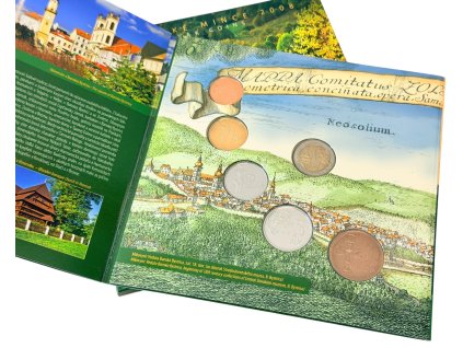 Ročníková sada mincí 2008 - SR - regiony