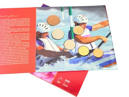 Ročníková sada mincí 2008 - SR - Peking