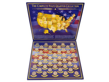 USA, Kompletní soubor pamětních 1/4 dollarů