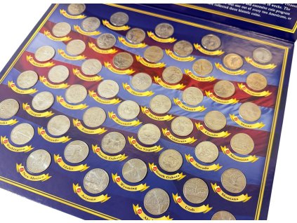 USA, Kompletní soubor pamětních 1/4 dollarů