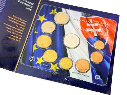 Ročníková sada mincí 2009 - SR - Eura