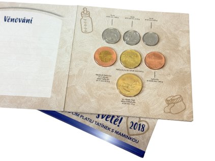 Ročníková sada mincí 2018 - Vítej na světě
