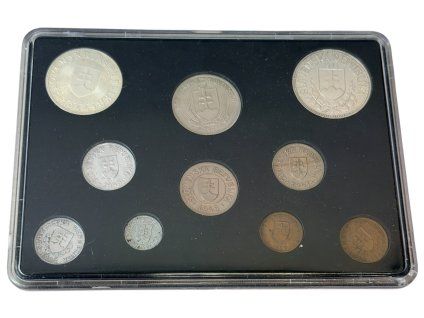 Kompletní soubor oběžných mincí