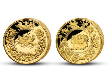 waterloo legenda numismatiky zuslechtena ryzim zlatem