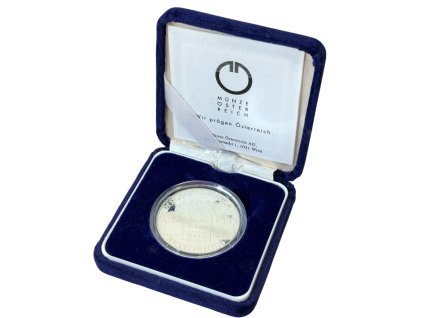 Rakousko, 100 Schilling 1991 - Mozart