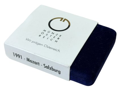 Rakousko, 100 Schilling 1991 - Mozart