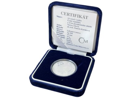 Kartákova Daniela - 10.výročí vzniku ČR a Havel