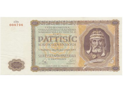 5000 Koruna 1944, série 2Ah, Hej.N3.S1