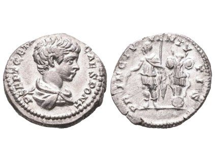 Geta, Denár, RIC. 18