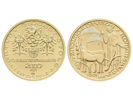 2000 Kč 2001 - Románský sloh - Rotunda ve Znojmě, běžná kvalita, bez certifikátu
