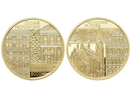 5000 Kč 2026 - Město Plzeň