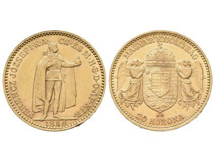 20 Koruna 1898 KB