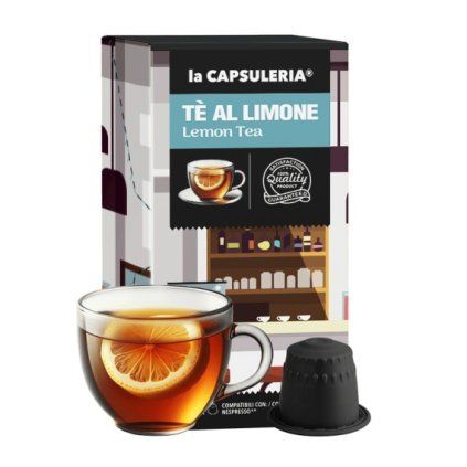 sweet lemon tea capsules compatible with nespresso