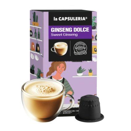 sweet ginseng capsules compatible with nespresso