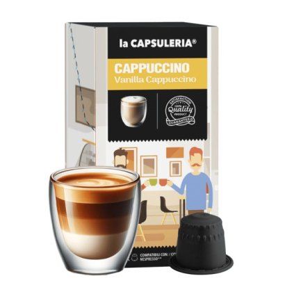 vanilla cappuccino capsules compatible with nespresso