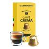 crema coffee aluminum capsules compatible with nespresso