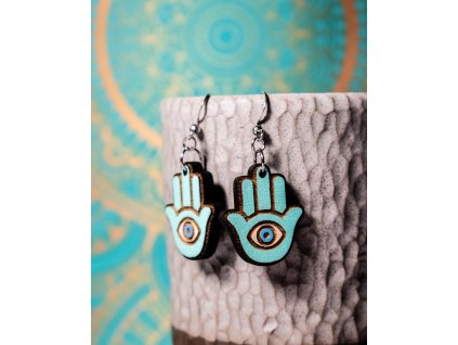 Náušnice Hamsa