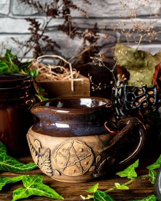 Dodejte svým rituálům grády třeba takovým ručně vyrobeným džbánkem 💫