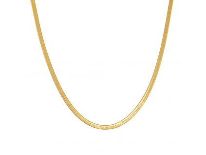 18k herringbone necklaces