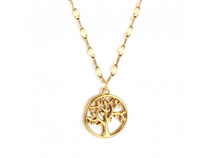 Pozlátený náhrdelník TREE OF LIFE II
