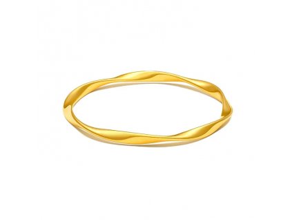 Simple Style Irregular Titanium Steel Bangle In Bulk (1)