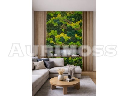 Mohafal különböző mohafajtákból Zöld Mozaik