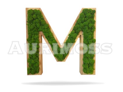 Mohabetűk zuzmóval